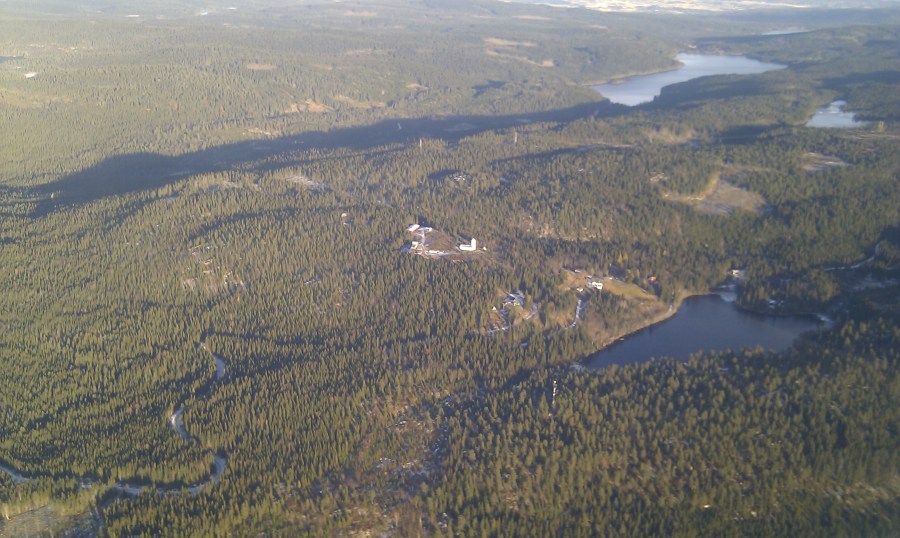 Solobservatoriet på Harestua.