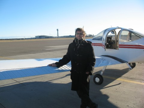 IMG_0711 Flygeeken har landet på Gardermoen, men ikke som passasjer.