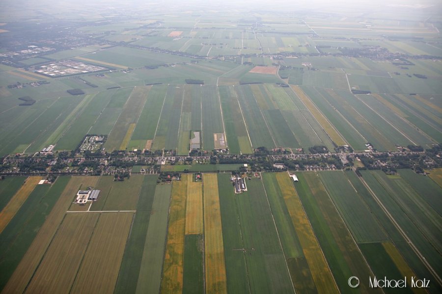 Slettes ikke mangel på nødlandingsplasser over Nederland.