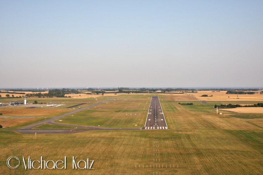 Final RWY 11 på EKRK.