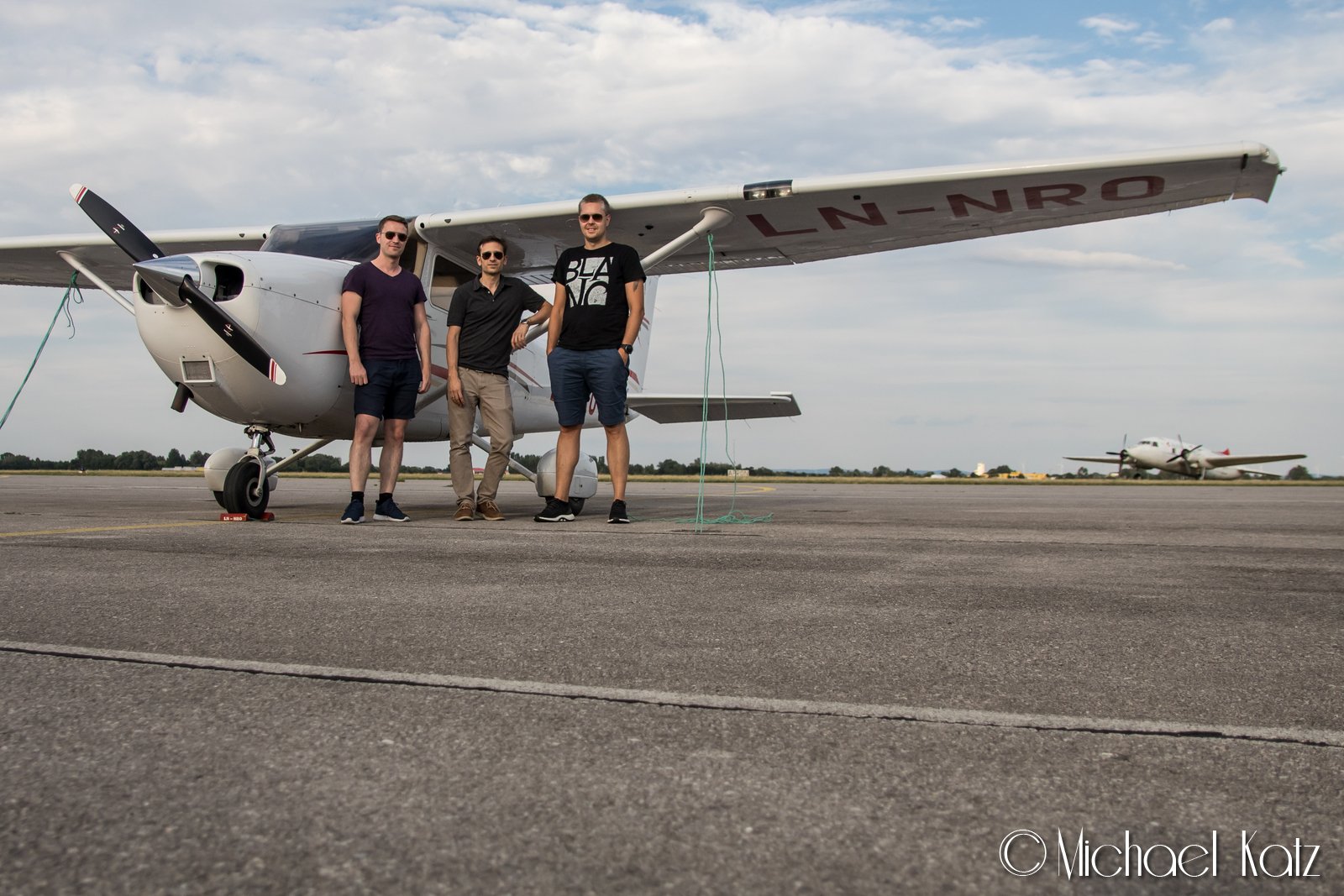 Siste stopp for dagen. Fra Wrocław i Polen gjennom Tsjekkia til Wien i Østerrike. Fra venstre - Ola, Michael og Anders. © 2017 Michael Katz